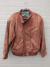 Vintage lederjacke rot gebraucht kaufen  Hamburg