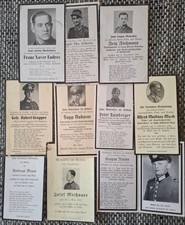 Konvolut lot sterbebilder gebraucht kaufen  Kassel
