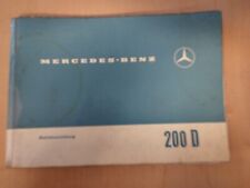 Riginal betriebsanleitung merc gebraucht kaufen  Stuttgart