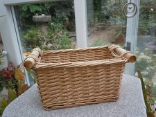Small woven wicker for sale  LEICESTER