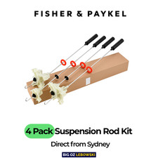 Kit de vara de suspensão (pacote com 4) compatível com Fisher&Paykel 7kg WashSmart WA7060G1 Toploader comprar usado  Enviando para Brazil