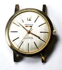 Relógio de pulso masculino vintage Benrus corda automática FE 2D5 10k RGP 34mm comprar usado  Enviando para Brazil