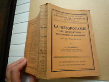 Delaporte mesopotamie civilisa d'occasion  Auch
