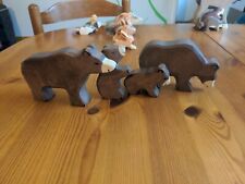 Holztiger bears. wooden for sale  CHESTERFIELD