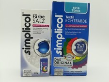 Simplicol textil echtfarbe gebraucht kaufen  Wittenberg