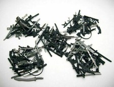 40 PIEZAS/LOTE ACCESORIOS ARMAS traje para figuras de acción Gi Joe Cobra de 3,75" nuevo segunda mano  Embacar hacia Mexico
