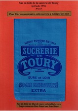 Sac sucre toury d'occasion  Fauville-en-Caux