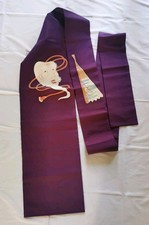 Nagoya obi peint d'occasion  Jouy-en-Josas