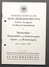 Ausschreibung adac bergpreis gebraucht kaufen  Deutschland