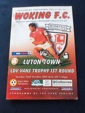 Woking luton town for sale  SUTTON