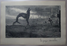 Lithographie ww1 paix d'occasion  Schiltigheim