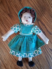 Usado, BONECA DE PELÚCIA VINTAGE DE PANO DE ÓLEO - MUITO FOFA comprar usado  Enviando para Brazil