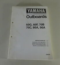 Manuale Di Officina Yamaha Fuoribordo 50G / 60F / 70B / 75C / 80A / 90A '12/1996 comprar usado  Enviando para Brazil