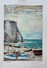Marcel cramoysan peinture d'occasion  Le Thuit-Signol