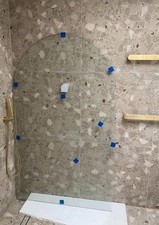 Arched toughened glass for sale  TEIGNMOUTH