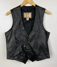Real leather waistcoat for sale  BROMLEY