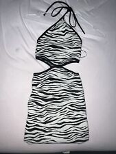 Zebra print neckholder gebraucht kaufen  Bad Mergentheim