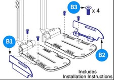 Suporte Lateral de Borda Externa Quantum para Pedaleiras comprar usado  Enviando para Brazil