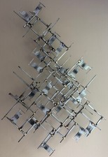 Vintage abstract metal for sale  Belleville