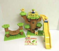 Cobertor de piquenique duplo playground casa na árvore corrediça amarela rede de balanço e crianças comprar usado  Enviando para Brazil