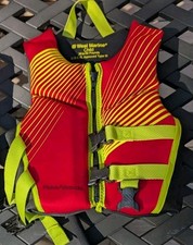 Colete salva-vidas WEST MARINE para barco aprovado pela USCG tamanho infantil 30-50 libras em excelente estado usado, usado comprar usado  Enviando para Brazil