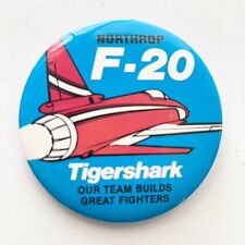 Northrop tigershark pinback for sale  Redondo Beach