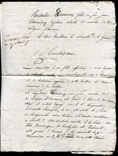 Document ancien rosalie d'occasion  Dijon