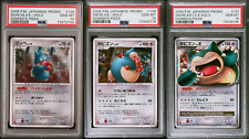 Domino's Munchlax Snorlax Snorlax LV.X Conjunto Promocional Pokemon DP Japonês TODOS PSA 10, usado comprar usado  Enviando para Brazil