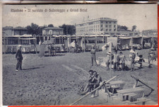 Cartolina riccione viaggiata usato  Montegranaro