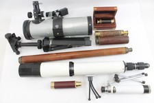 Lote de trabajo de telescopios vintage surtidos de varias marcas y aumentos segunda mano  Embacar hacia Mexico