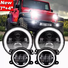 LED Headlights Fog Light Lamp Combo Kit for Jeep Wrangler JL Gladiator 2018-2021 na sprzedaż  Wysyłka do Poland