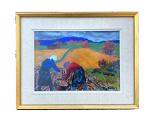 Vintage painting landscape for sale  BARNSLEY