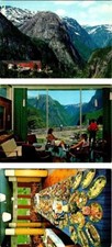 Cartões postais 3~4X6 Voss, Noruega STALHEIM HOTEL & LOUNGE & ENORME BUFFET~Sala de jantar comprar usado  Enviando para Brazil