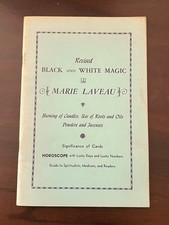 Black-and-white Magic Marie Laveau 1st Ed 64 Page Chapbook Scarce Occult comprar usado  Enviando para Brazil