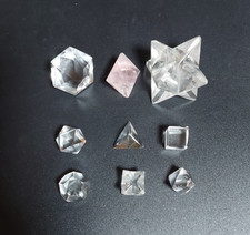 Platonic solid quartz for sale  Hopkins