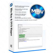 MakeMKV (Lifetime) - DVD/Blu-Ray Ripper (Saídas para o formato .mkv) comprar usado  Enviando para Brazil