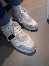 Chaussures blanches baskets d'occasion  L'Isle-d'Abeau
