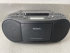 Reproductor de casete de CD Sony CFD-S70 AUX AM/FM radio mega bajo portátil CD Boombox segunda mano  Embacar hacia Argentina