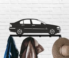Czarny Wieszak  z motywem BMW E46 idealny do garażu i na prezent na sprzedaż  PL