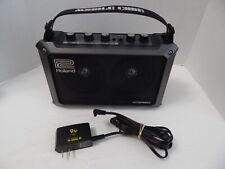 Amplificador estéreo compacto móvel Roland MB-CUBE alimentado por bateria com adaptador testado, usado comprar usado  Enviando para Brazil