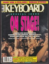 TECLADO Michael Jackson Madonna Laurie Anderson Horowitz Bowie Kitaro ++ 1 1988 comprar usado  Enviando para Brazil