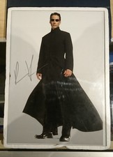Signed photo keanu for sale  REDRUTH