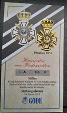 Preussen hausorden hohenzoller gebraucht kaufen  Naumburg