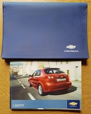 Chevrolet lacetti handbook for sale  CRAWLEY