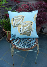 French iosis cushion for sale  POOLE