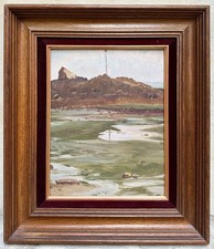 Tableau ancien paysage d'occasion  Paris XVII