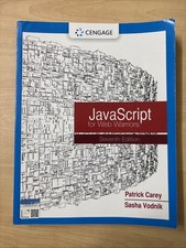Cengage JavaScript for Web Warriors 7th Edition Sasha Vodnik Patrick Carey VG PB, usado comprar usado  Enviando para Brazil