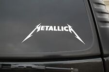 Adesivo Metallica vinil decalque janela carro caminhão iPad escolha tamanho e cor! (V406) comprar usado  Enviando para Brazil