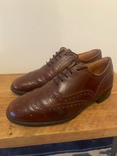 Vintage brown leather for sale  STRANRAER