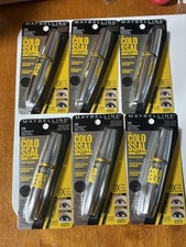 6 rímel Maybelline Colossal 9X Instant Big Volume #238 preto platina comprar usado  Enviando para Brazil